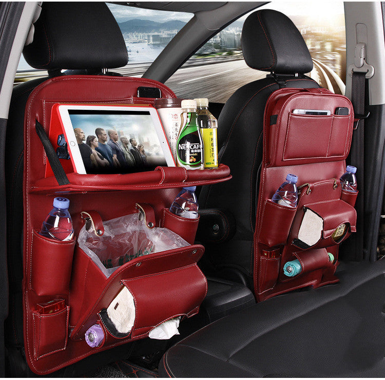 PU Leather Car Organizer