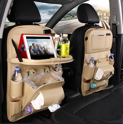 PU Leather Car Organizer