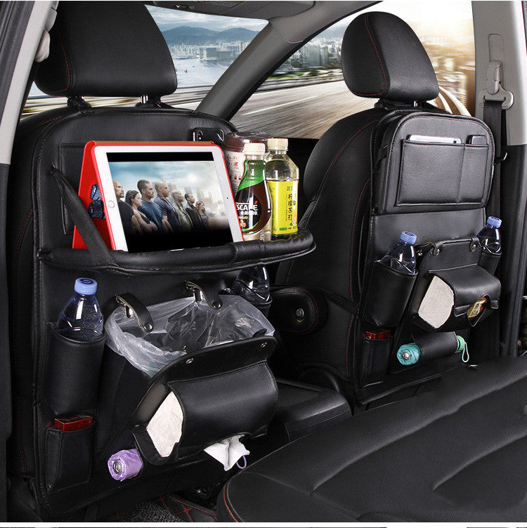 PU Leather Car Organizer