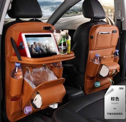 PU Leather Car Organizer